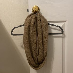 Tan Infinity Scarf
